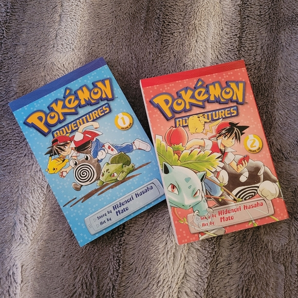 Pokemon Other - Pokemon Adventures volume 1 and 2